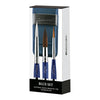 Estojo de Pinceis Profissional Redondo Escoda com 3 Unid Travel Brush Azul