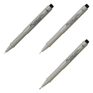 Caneta Nankin Ecco Pigment Preta Faber-Castell