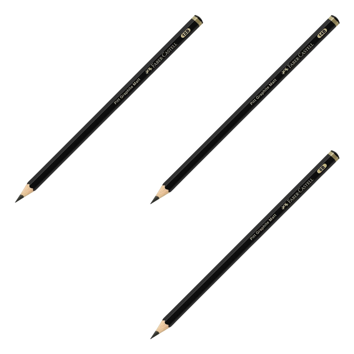 Lápis Pitt Graphite Matt Faber-Castell