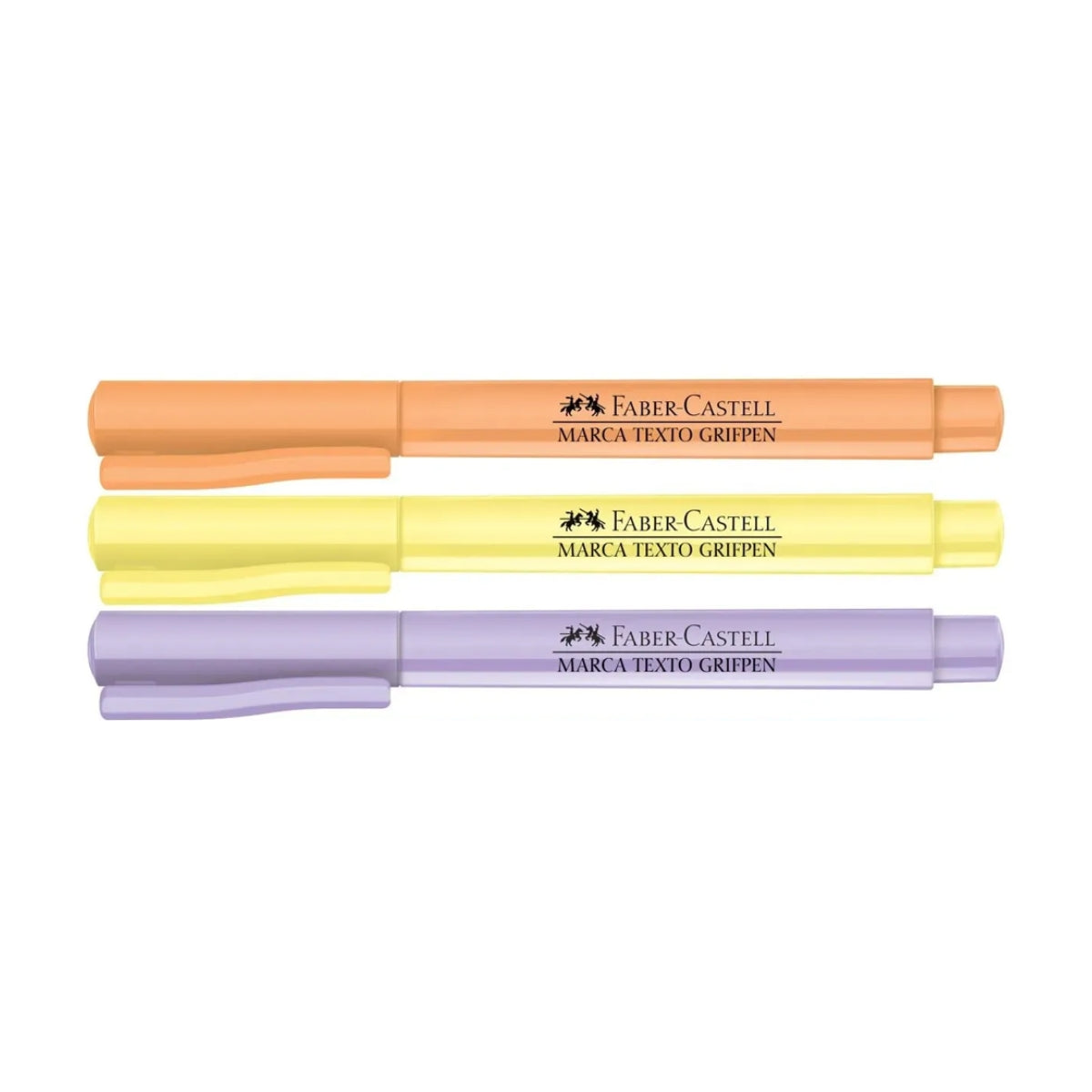 Caneta Marca Texto Grifpen Pastel - Faber-castell 