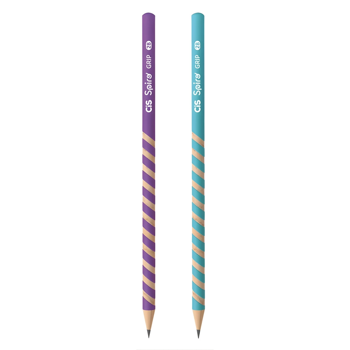 Lapis Grafite Spiro Grip 2b - Preto - Cis