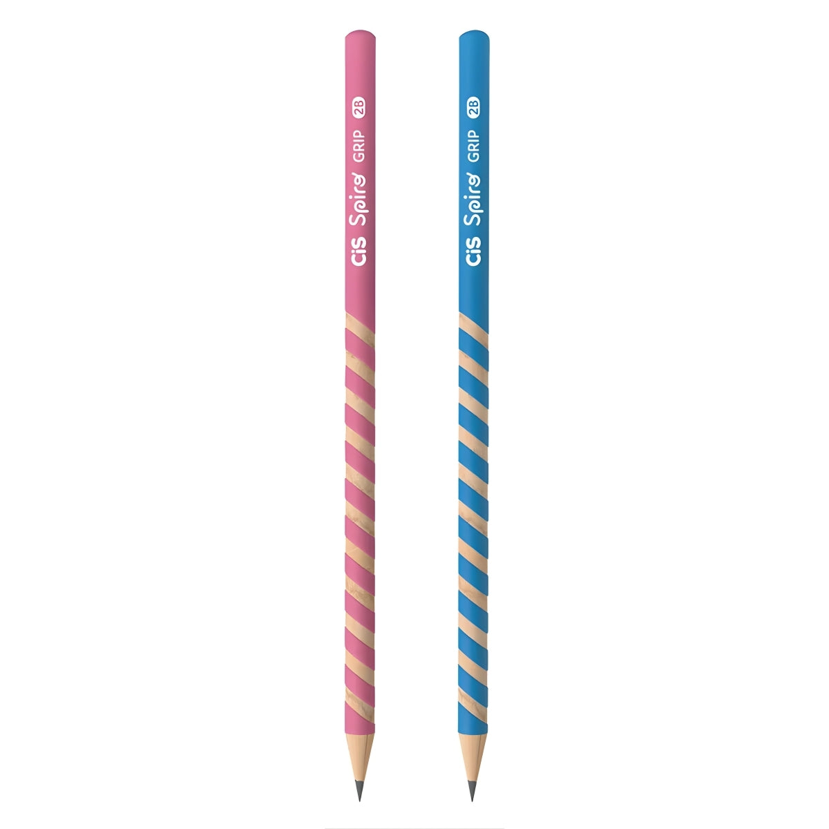 Lapis Grafite Spiro Grip 2b - Preto - Cis