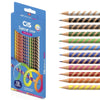 Lápis de Cor Spiro Grip com 12 Unidades - Cis