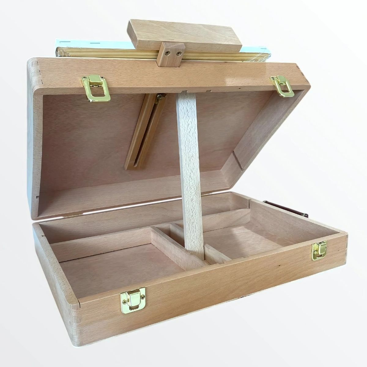 Maleta com Cavalete Artístico Luarte 31x11,5x42cm Mc311142