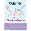 Bloco Multitécnica Canson Candy Collection 220g/m² A4 21x29,7cm com 20 Folhas Branco