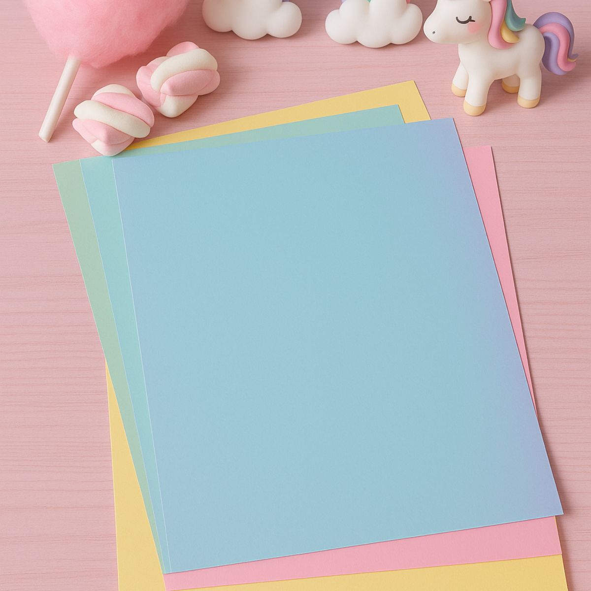Papel Colorido Canson Candy Collection 120g/m² A4 com 5 Cores e 15 Folhas