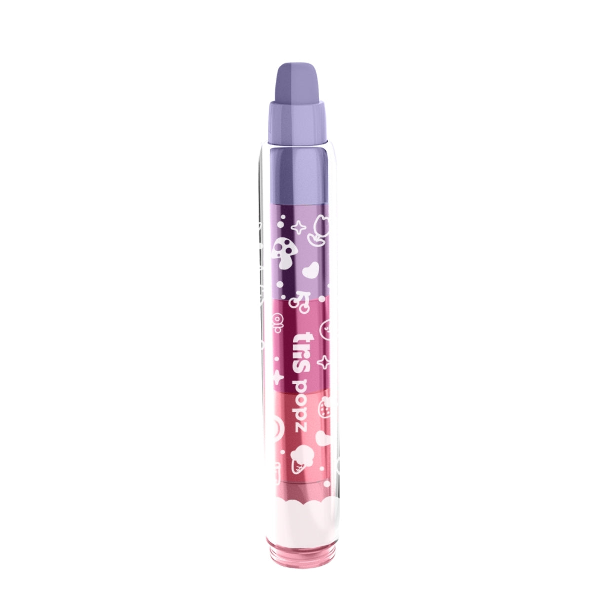 Caneta Borracha Holic Popz Troca Ponta com Tampa - Tris