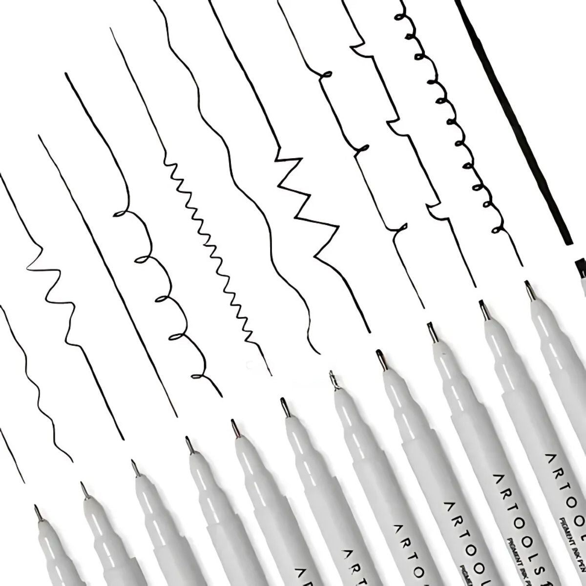 Estojo Caneta Nanquim Pigmentum com 5 Unidades - Artools