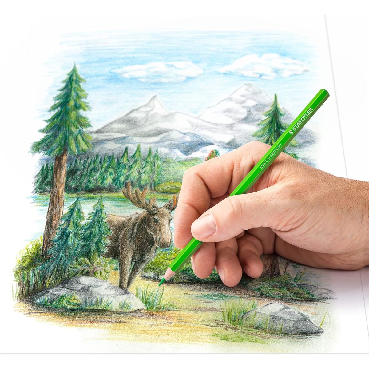 Estojo de Lápis de Cor Staedtler Design Journey com 12 Cores