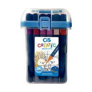Estojo de Marcador Artistico Criatic Brush Duo com 24 Cores - Cis
