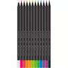 Estojo Lápis de Cor Supersoft 12 Cores Neon - Faber-castell 210744