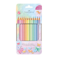 Estojo de Metal Lápis de Cor Sparkle 12 Cores - Faber-castell 116156