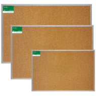 Quadro de Cortiça Standard Souza Moldura Alumínio Frisado