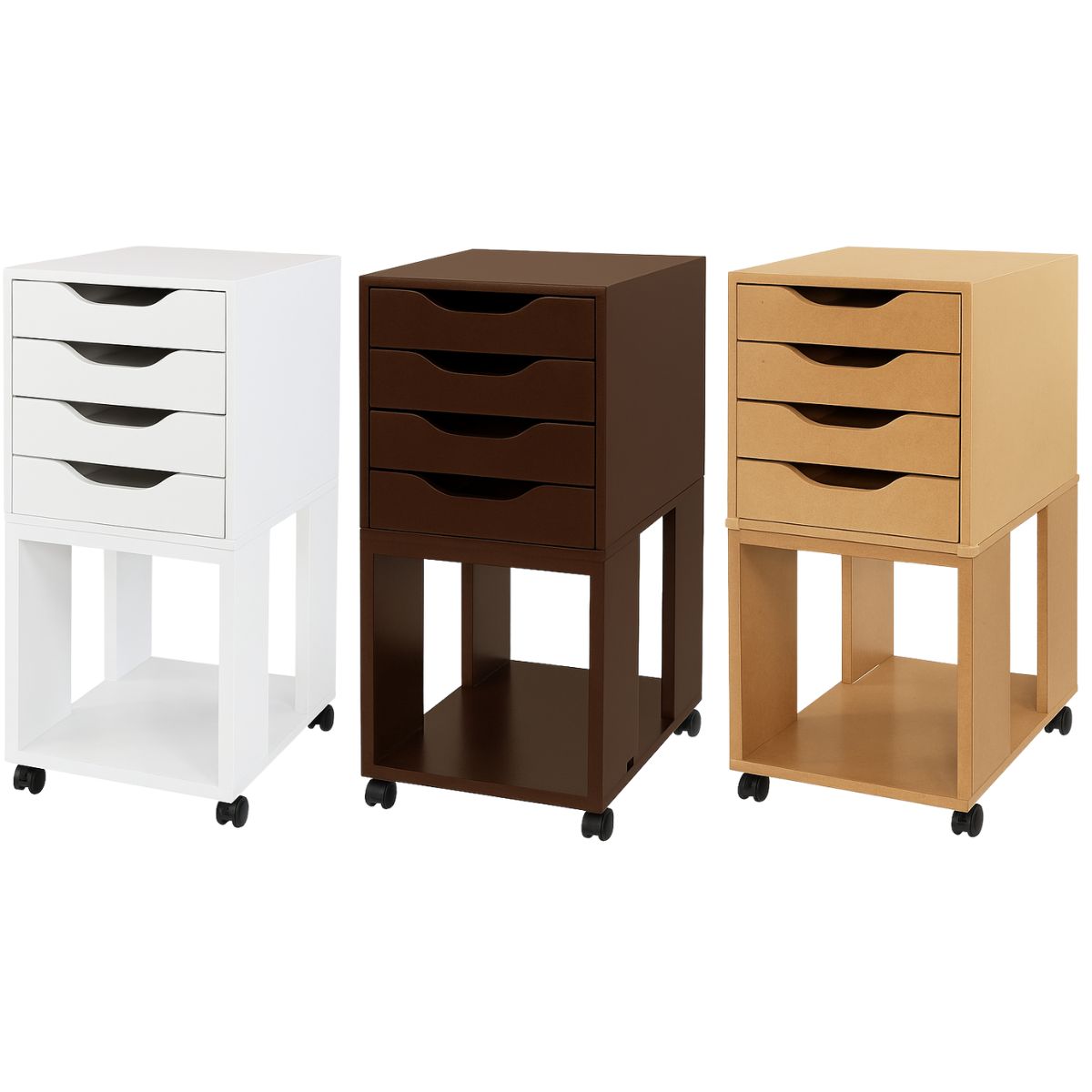 Base Easy Box MDF Souza com Rodízios