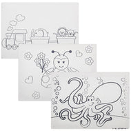 Tela de Pintura Infantil Riscada Souza & Cia 16x22cm