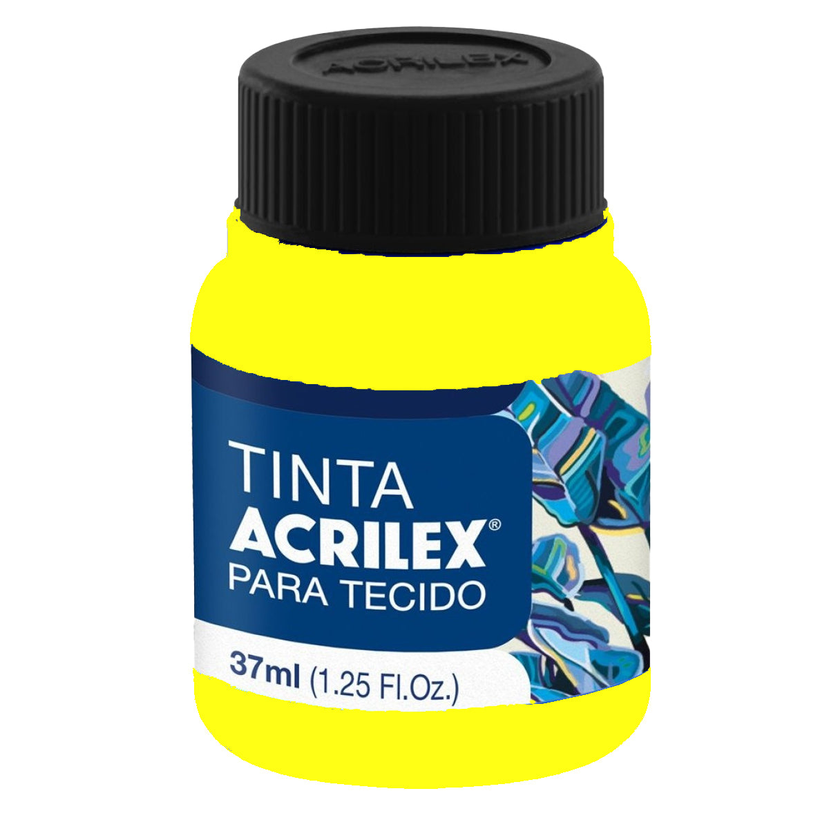 Tinta para Tecido Acrilex Fluorescente 37ml