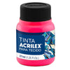 Tinta para Tecido Acrilex Fluorescente 37ml