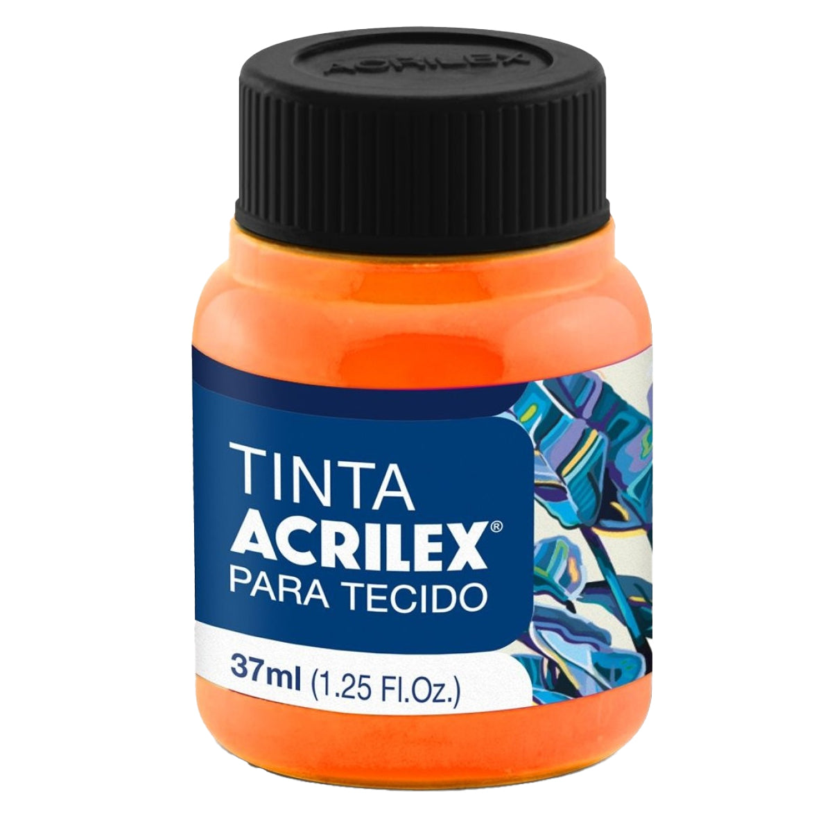 Tinta para Tecido Acrilex Fluorescente 37ml