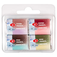 Estojo Tintas Aquarela Nevskaya Palitra White Nights em Pastilha Brume com 4 Unidades