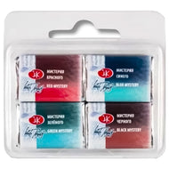 Estojo Tintas Aquarela Nevskaya Palitra White Nights em Pastilha Mystery com 04 Unidades