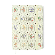 Agenda Planner Cicero 2026 Semanal 80g/m² 14x21cm 160 Páginas - Jardim Off White
