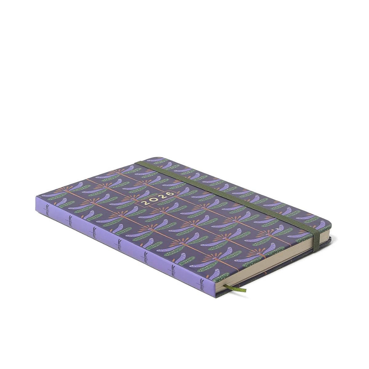 Agenda Planner Cicero 2026 Semanal 80g/m² 14x21cm 160 Páginas - Libélulas Azul