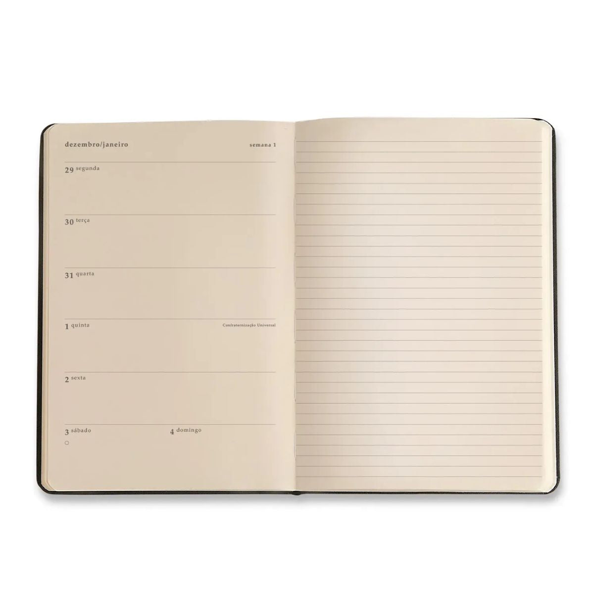 Agenda Planner Cicero 2026 Semanal Anotações 80g/m² 14x21cm 160 Páginas - Doce Florada Garrafa