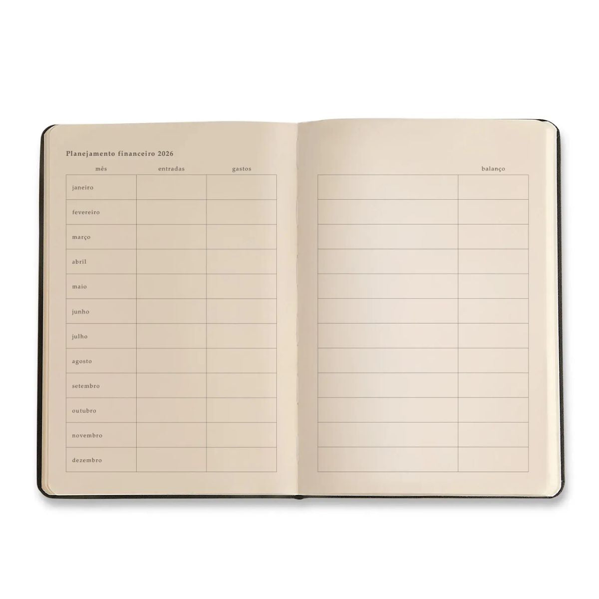 Agenda Planner Cicero 2026 Semanal Anotações 80g/m² 14x21cm 160 Páginas - Doce Florada Garrafa