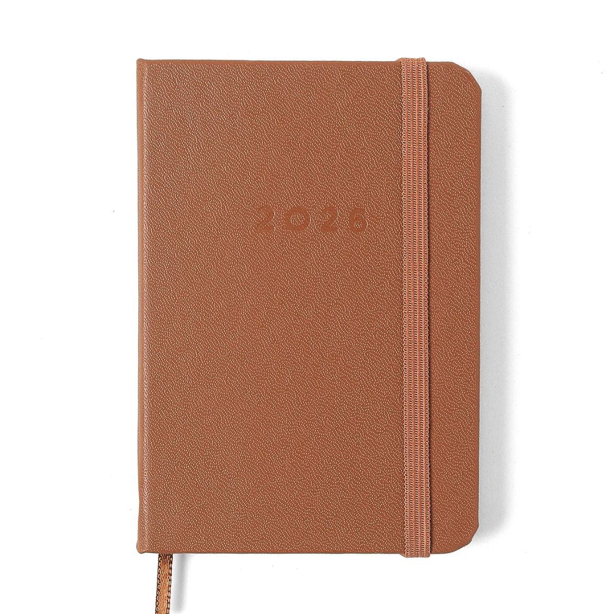 Agenda Planner Cicero 2026 Semanal 80g/m² 9x13cm 160 Páginas - Clássica Caramelo