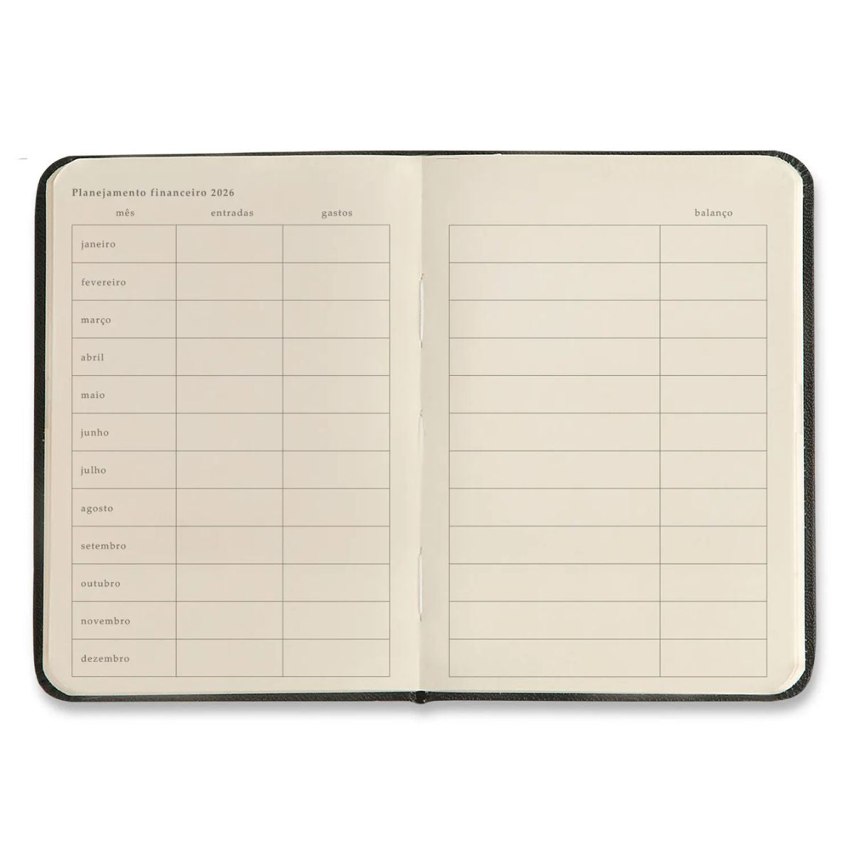 Agenda Planner Cicero 2026 Semanal 80g/m² 9x13cm 160 Páginas - Melissa Mini Bloomy