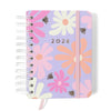 Agenda Planner Cicero Wire-o 2026 Diária 80g/m² 11,5x16cm com 180 Folhas - Melissa Color Bloomy