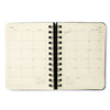 Agenda Planner Cicero Wire-o 2026 Diária 80g/m² 11,5x16cm com 180 Folhas - Melissa Color Bloomy