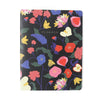 Planner Permanente Cicero Revista Planejamento Mensal 80g/m2 19x25cm 80 Páginas - Doce Florada Preto
