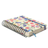 Agenda Planner Cicero Wire-o 2026 Diária 80g/m² A5 14,8x21cm 180 Folhas - Doce Florada Off White