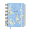 Agenda Planner Cicero Wire-o 2026 Diária 80g/m² A5 14,8x21cm 180 Folhas - Origens Aqua Azul