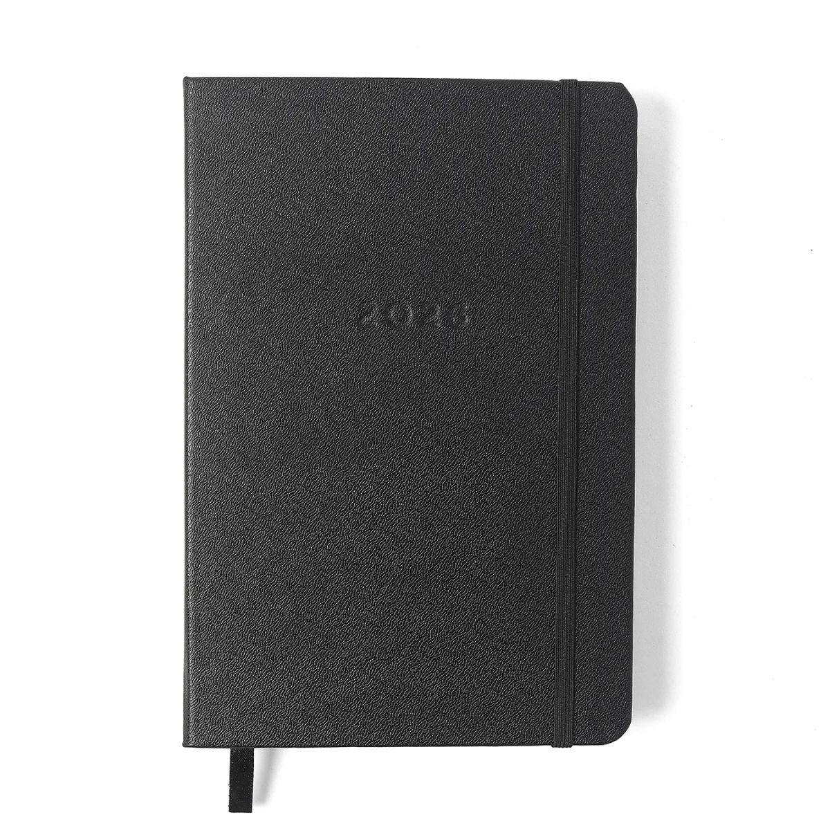 Agenda Planner Cicero 2026 Diária 80g/m² 14x21cm 360 Páginas - Clássica Preta
