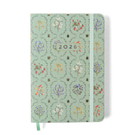 Agenda Planner Cicero 2026 Diária 80g/m² 14x21cm 360 Páginas - Jardim Verde