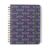 Planner Permanente Cicero Wire-o Semanal Notas 80g/m² A5 100 Folhas - Libelulas Azul