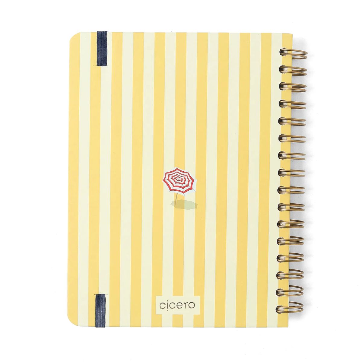 Planner Permanente Cicero Wire-o Semanal Notas 80g/m² A5 100 Folhass - Praia Sol