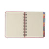 Planner Permanente Cicero Wire-o Semanal Notas 80g/m² A5 100 Folhas - Jardim Off White