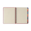 Planner Permanente Cicero Wire-o Semanal Notas 80g/m² A5 100 Folhas - Jardim Off White