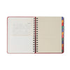 Planner Permanente Cicero Wire-o Semanal Notas 80g/m² A5 100 Folhas - Jardim Off White