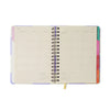 Agenda Planner Cicero Wire-o 2026 Semanal Notas com Divisórias A5 87 Folhas - Melissa Block Bloomy