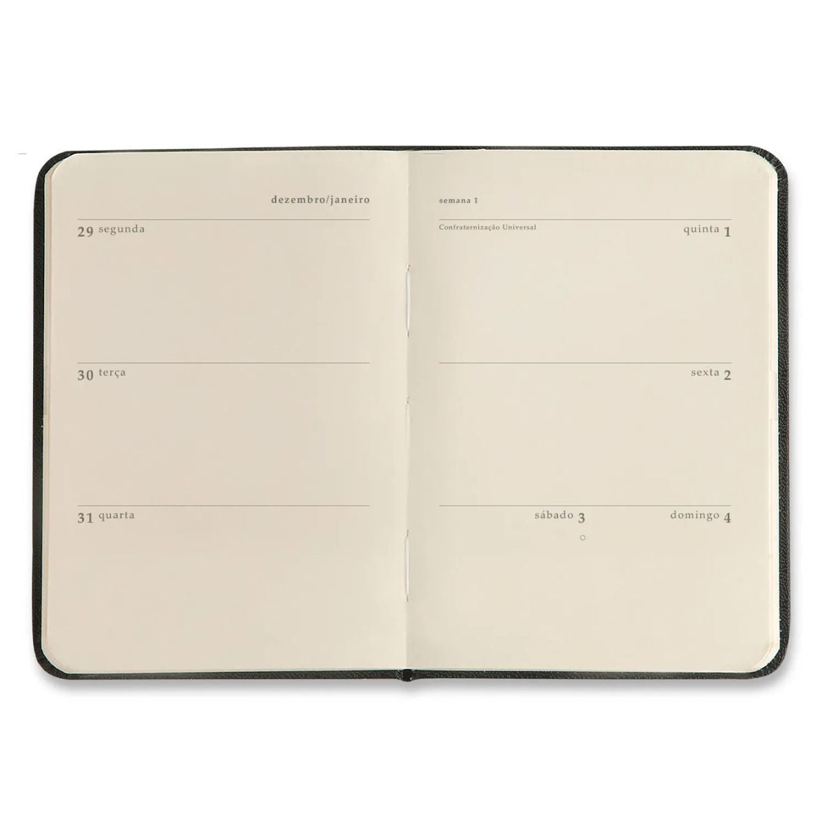 Agenda Planner Cicero 2026 Semanal 80g/m² 9x13cm 160 Páginas - Jardim Verde