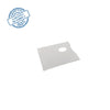 Mini Paleta Retangular para Pintura 21x15cm Dupla Face 3mm Modelo 12415rt - Trident
