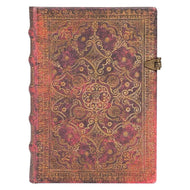Caderno Paperblanks Midi 120g/m2 13x18cm 240 Paginas Pautado - Carmine