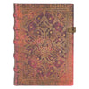Caderno Paperblanks Midi 120g/m2 13x18cm 240 Paginas Pautado - Carmine