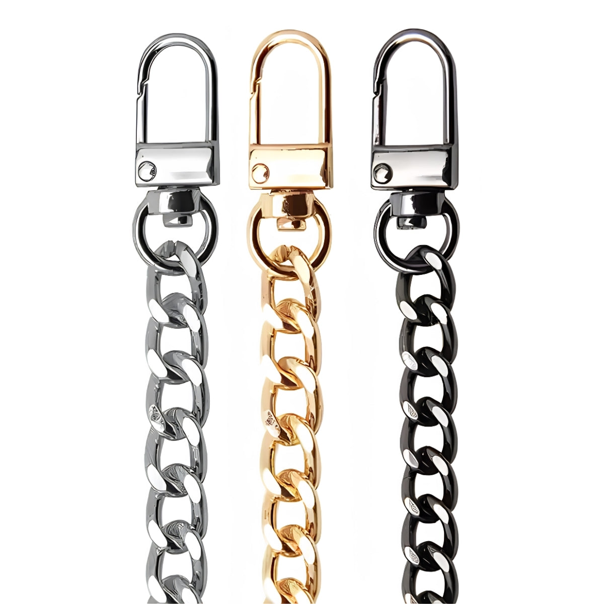 Alça de Bolsa Metal Corrente - Círculo