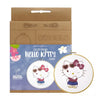 Kit Bordado Hello Kitty Ponto Livre Fashion 0001 - Círculo