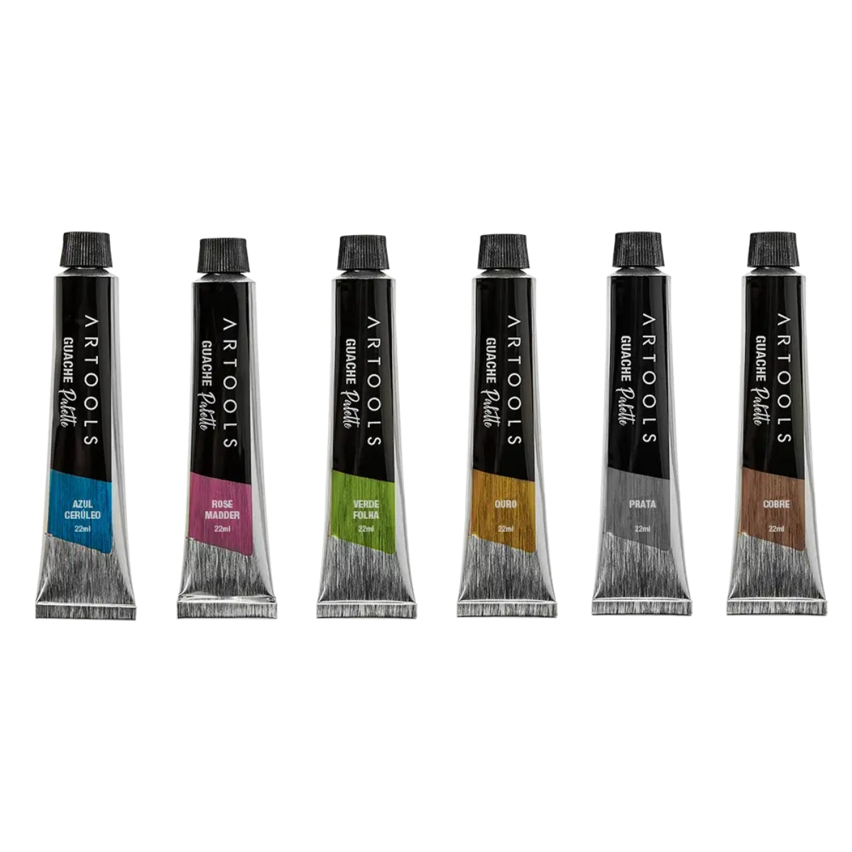 Estojo Tinta Guache Palette 22ml com 5 Cores 610634 - Artools
